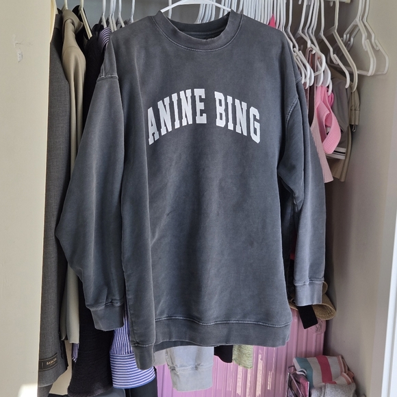 Anine Bing Oversized Sweatshirt - Picture 4 of 4